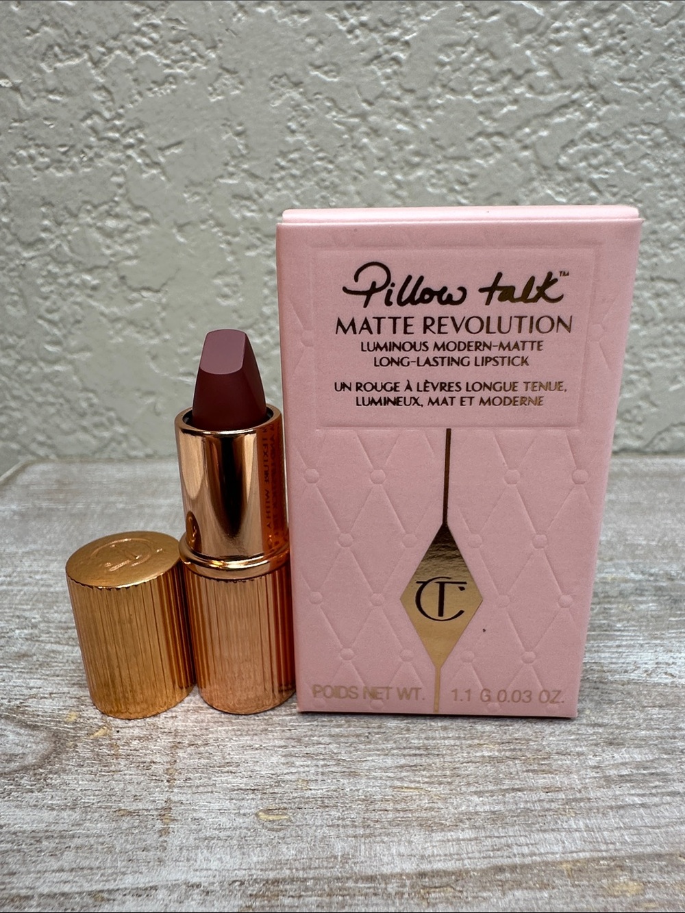 $7 🌙 Charlotte Tilbury Matte Revolution Lipstick In Pillowtalk Two Medium